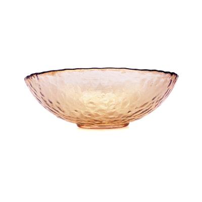 China Viable Customized Colors Hot Sale Glass Fruit Bowl Customized Color Glass Fruit Bowl Plates Glass Fruit Bowl for sale