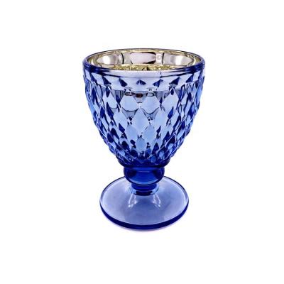 China Electroplating Candlestick Home Irregular Electric Mechanism Decoration Pattern Candle Holder for sale