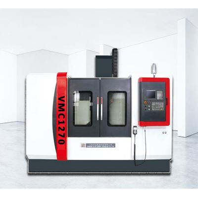 China Hotels VMC1270 CNC Milling Machine Vertical Machining Center with fanuc system for sale