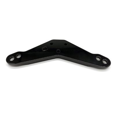 China High Precision Factory Wholesale CNC Parts Black Anodized Aluminum Sheet Bike Frame for sale