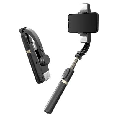 China Sufficiency Detachable Light Handheld Gimbal Stabilizer with 3-in-1 Selfie Stick Wireless Remote Extendable Mini Tripod with 360 Rotation for sale