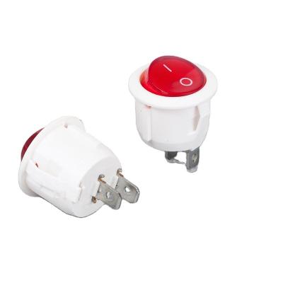 China ON-OFF-OFF HY12-9 High Quality ON-ON 6 Pins Waterproof Waterproof Rocker Switch Push Button Switch for sale