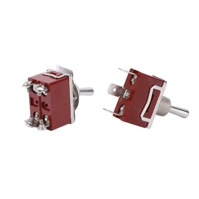 China Factory Wholesale Waterproof On Off Led 3 On 4 Pin Mini Toggle Switch Toggle Switches for sale