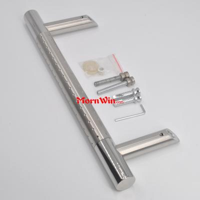 China Modern Stainless Steel Single Bar Sliding Barn Door Pull Handle for sale