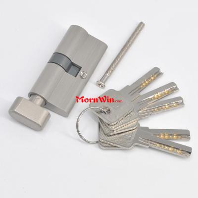 China Computer key or normal key 60 SN door lock cylinder 65 70 75 100mm with dispenser master key and for sale