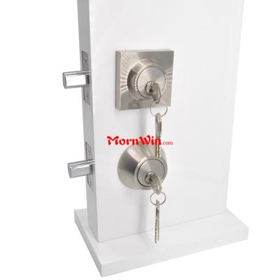 China High Quality Square Rose Single Cylinder Door Deadbolt for sale