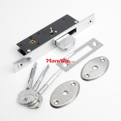 China High Quality Brass Door Mcdonalds KFC Sliding Door Security Hook Lock for sale