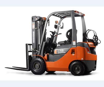 China 1.8 Ton LPG And Gasoline Forklift With 1800KG Nissan Engine for sale