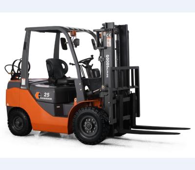 China 2.0 ton dual fuel gasoline/LPG forklift with Chinese engine 2000KG for sale