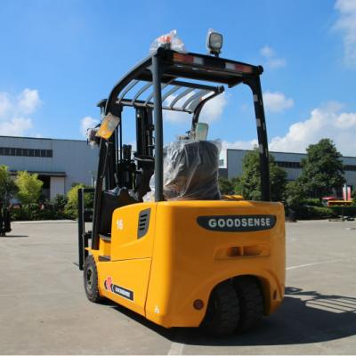 China Factory High Quality 1.6T Tricycle With AC Motor Electric Forklift for sale