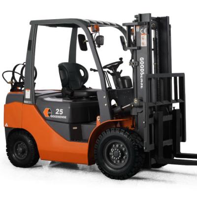 China Factory with import Japan Mitsubishi engine 2.5t gasoline / LPG forklift for sale