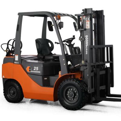 China Factory 2.5 ton with Nissan Engine new price good quality for sale gasoline forklift for sale