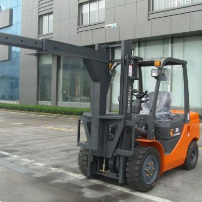 China Factory with Crane Jib Lifting Capacity 3000 kgs&Isuzu Engine Diesel Forklift for sale