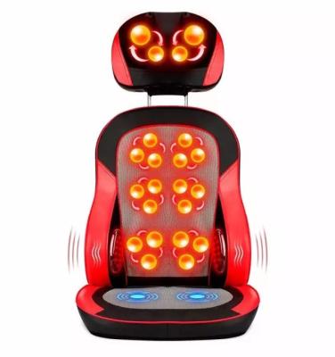 China New Full Body Recliner Acupuncture Pulsoksymetr Armchair Electric Massage Cushion Chair Luxury Music Best Prices for sale