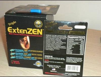 China Triple Extenzen Male Enhancement supplement for sale