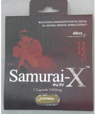 China Las píldoras masculinas del aumento de Vimax del Samurai-x rápido hacen las erecciones más largo pasado en venta