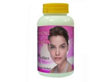 China Glutathione die pillen 1000MG x 60PILLS voor het witten van huid en duidelijke acne wit Te koop