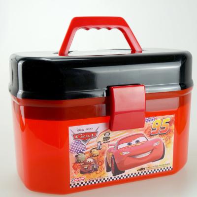 China Household Casual Clear Plastic Container For Kids Plastic Storage Box With Handle for sale