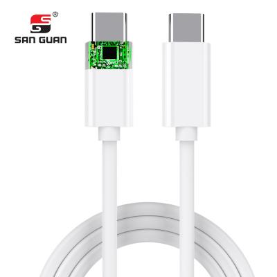 China COMPUTER ABS Shell Tape Hardware PD 100W FAST CHARGING USB C CABLE USB 3.1 GEN2 TYPE C TO TYPE C CABLE FOR Mac for sale