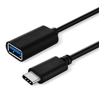 China MP3/MP4 Player OTG Cable USB Type C Male to USB 3.0 A Female Cable for MacBook Pro/Air, Samsung Galaxy S20 for sale