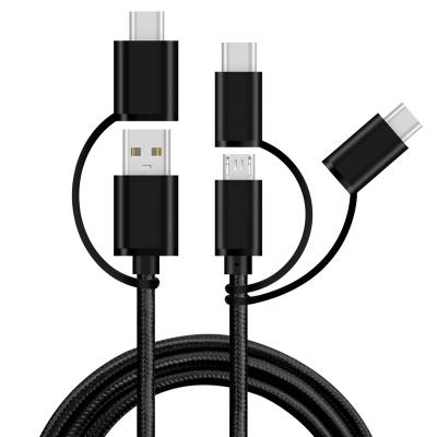 China Smartphone new products 5 in 1 1M USB cable style usb data cable engrave logo support all electronic devices for sale