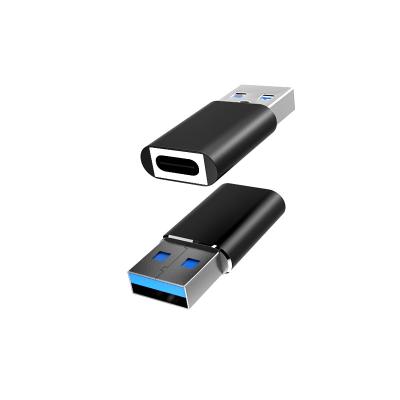 China Mac Pro Adapter USB C With Aluminum Shell 5Gbps Super-speed USB3.0 A Male To USB Female Type C Adapter Converter Wholesale for sale