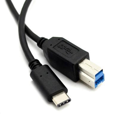 China Mac Pro 3ft 1m USB-C USB 3.1 C Connector to USB 3.0 B Male Pinter USB Cable for Mac Pro Dell Cell Phone and Printer&Hard Disk for sale