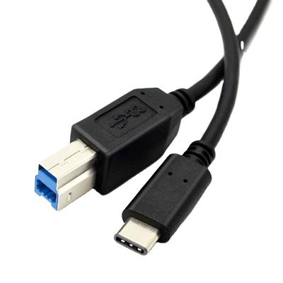 China Printer OEM Factory USB Type C To Type B Printer Data Transfer Cable 1M/3.3ft 2M/6.6ft USB Support for sale