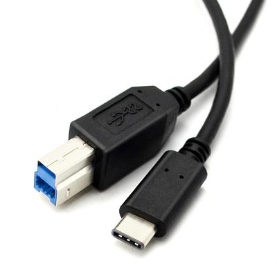 China COMPUTER Printer Cable 1m Usb C To Printer USB 3.0 B Cable For Canon Epson HP Samsung Printer Cord Scanner for sale