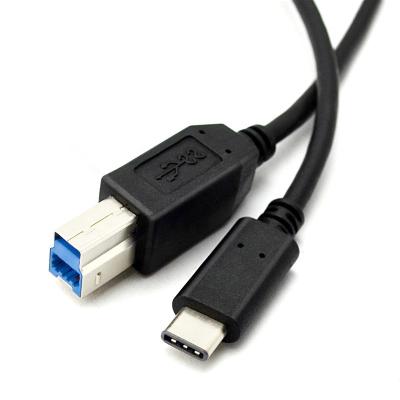 China MP3/MP4 Player USB Printer Cable USB Tipo C 3.1 To Type B 3.0 Kabel Printing USB Data Cable For Computer Phone Printer Duplicator MFP for sale