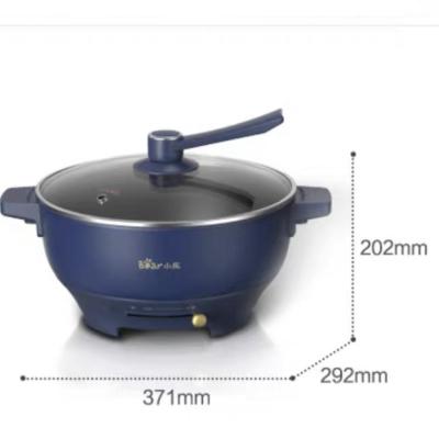 China Easy Cleaning Electric Hot Pot Electric3L Mini Portable Household 220V Two-speed Adjustable for sale