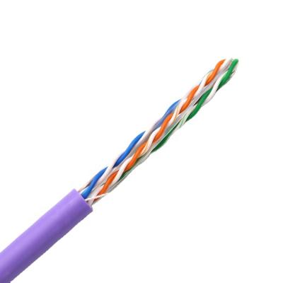 China Telecommunication CMR UTP CAT6 LAN Ethernet Cable LAN FTP SFTP CAT6 Network Cable Internet Cable PASS TEST for sale