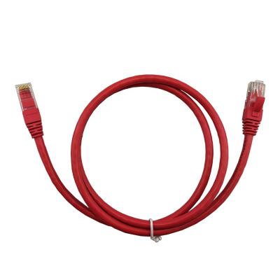 China Cat5e cat6 networking patch cord rj45 cable 7*0.16mm bare copper patch cord 7*0.18mm for sale