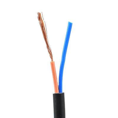 China Construction Rvv Electrical Wire Cable RVV Flat Cable PVC Insulated for sale