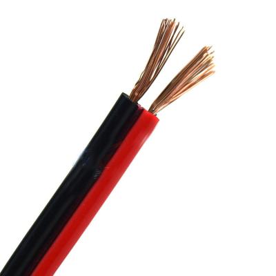 China Parallel Wiring System 100m Red Black Copper Wire 2X1.5mm Speaker Cable for sale