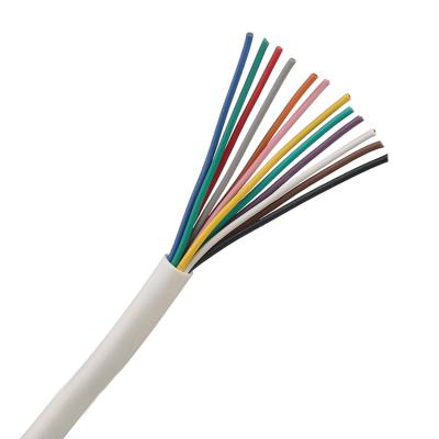 China Telecom Communication 6 8 10 12 Cores White Stranded Reel Security Cable Per 1000ft for sale