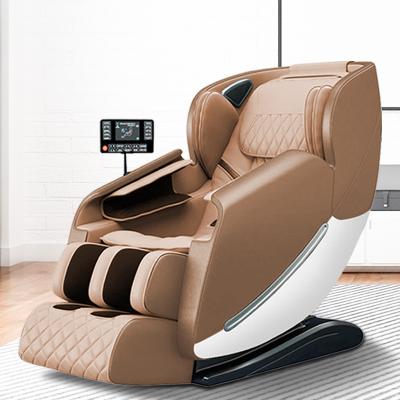 China Body Wholesale AI Voice Control Massage Chair 4D SL Stretch Full Body Weightless Recliner Massager Chair Massager for sale