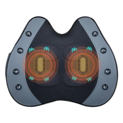 China Back Waist Magnetic Electric Lumbar High Frequency Massager High Frequency Massager Neck Vibration Traction Birbag Birbag Pulse Pillow Cushion for sale