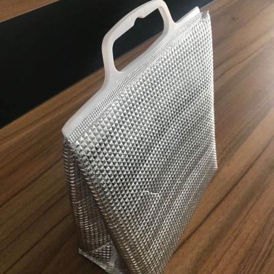 China Waterproof Portable Aluminum Foil Thermal Lined Food Delivery Cooler Bag for sale