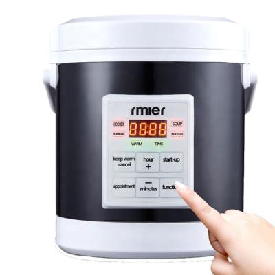 China Car Truck Rice Cooker Low Voltage 12V-24V Rice Cooker Built-in DC Voltage 200W for sale