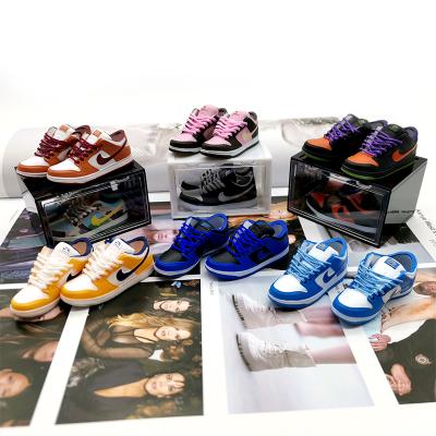 China Other DIP Mini Shoe 3D Sneaker Display Box AJ Car Model Ornaments Small Dip Sneakers Handmade Toys for sale