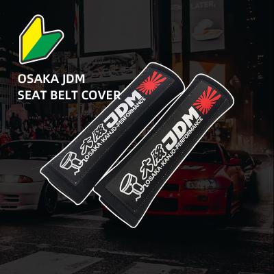 China Packing Osaka JDM car seat belt shoulder cover car modification trend pad protection seat belt cover shoulder pads in pairs of packages for sale