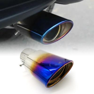 China Car Engine Exhaust Upgrade Suitable For New Fengfan Sunshine Rena Universal 6.3 Caliber Car Muffler Exhaust Tail Throat for sale