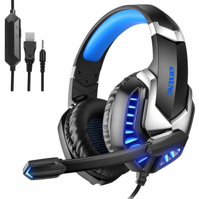 China Perfect Sound Gaming Headset With Flexible 120-Degree Rotating Microphone Cool Earphones for sale