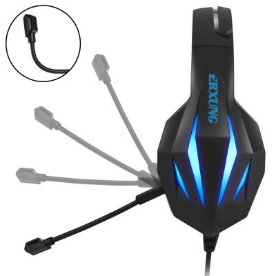 China Perfect Sound Edging - Sound Over-Ear LED Wired Gaming Earphone With Mic Noise Isolation Virtual Reality PS4 Gaming Headset for sale