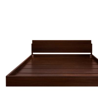 China Contemporary Single / Modern Simple Bedroom Furniture Double Bed Wooden Bed for sale