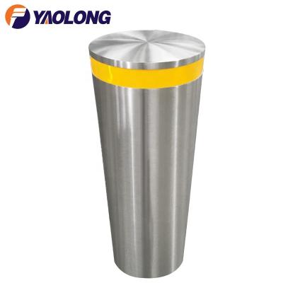 China High quality 304 304L 316 316L stainless steel led reflective 316 stainless steel bollard for sale