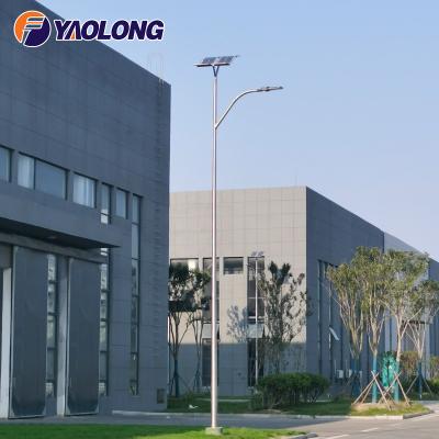 China ROAD Yaolong 304 316 6M Stainless Steel Corrosion Resistant Lamp Pole 8M Hot Dipped Galvanized Street Light Pole for sale