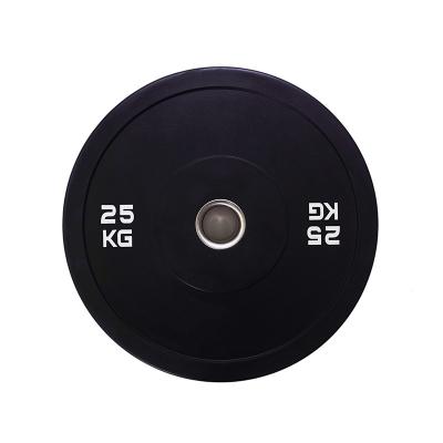 China Universal Virgin Rubber Eco-friendly Sale Low Price Weightlifting Plate Bumper Gym for sale