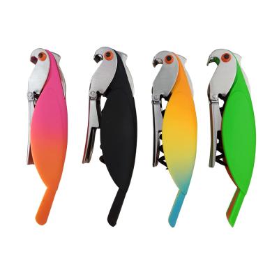 China Sustainable Restaurant Servers Bartenders Twist Heavy Duty Stainless Steel Flying Bird Wine Bottle Opener for sale